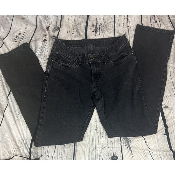 Levi’s Black-Denim Boot Leg Light Stretch Jeans Women's 29x32 (8) - Picture 1 of 7